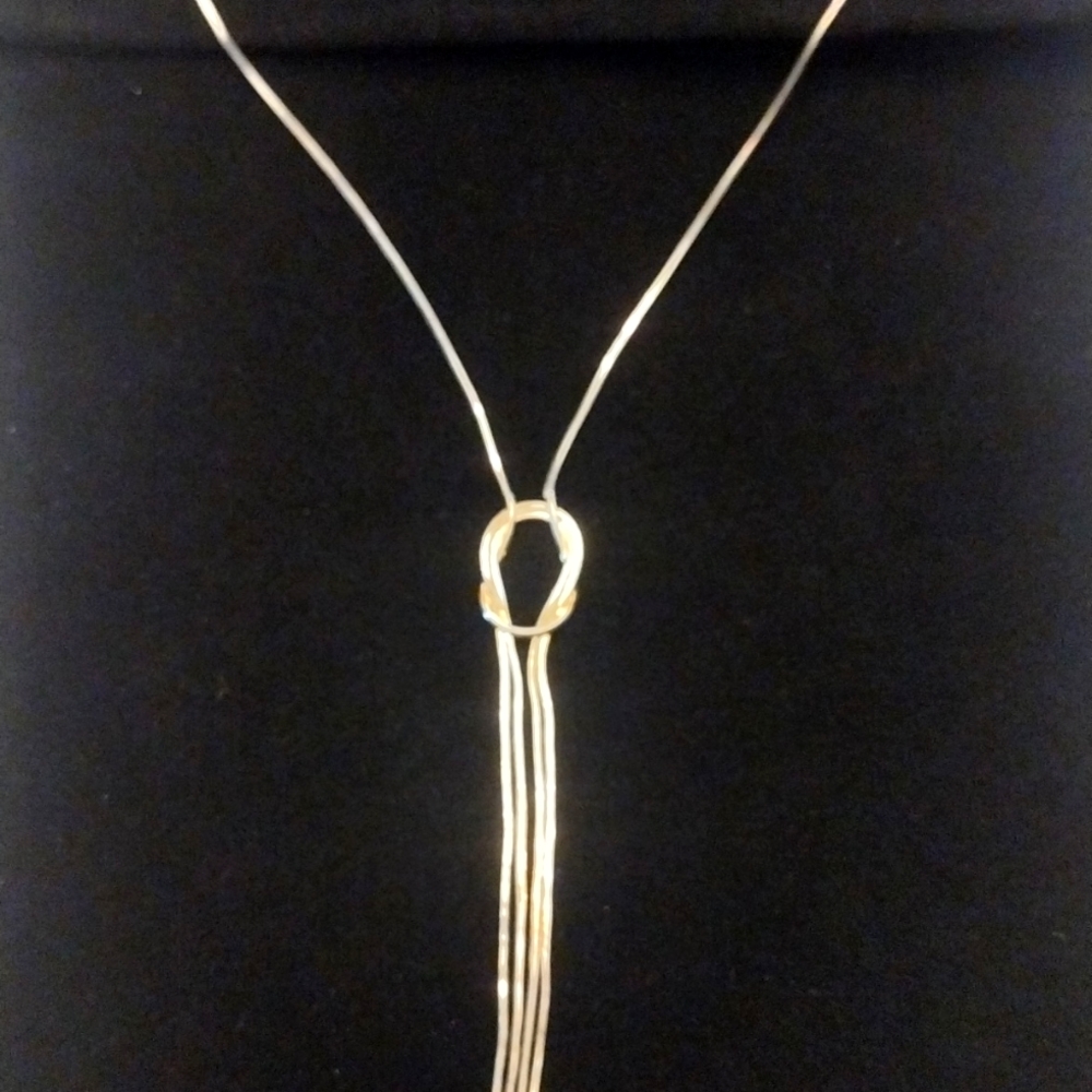 NWT Knot Sterling Silver Necklace